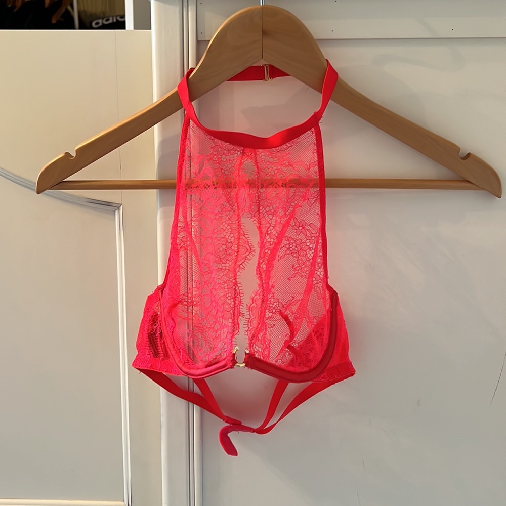Victoria's Secret Women's Intimate Red Lingerie Bra